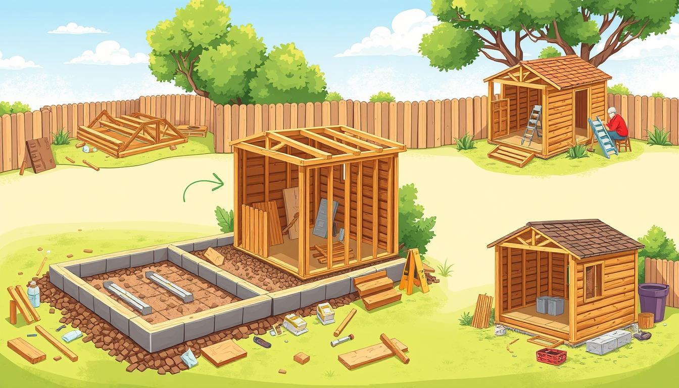 how to build a shed