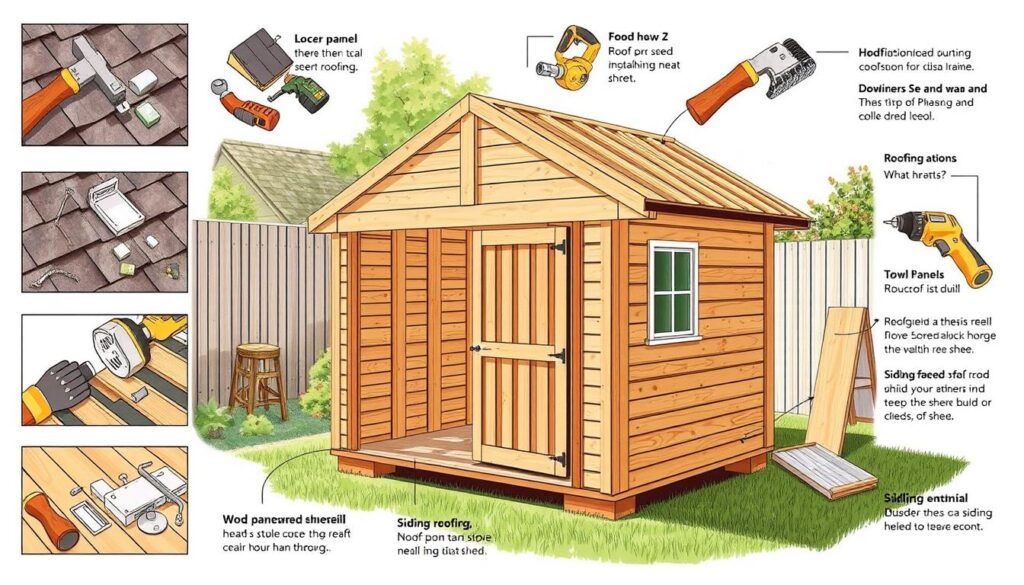 shed building techniques