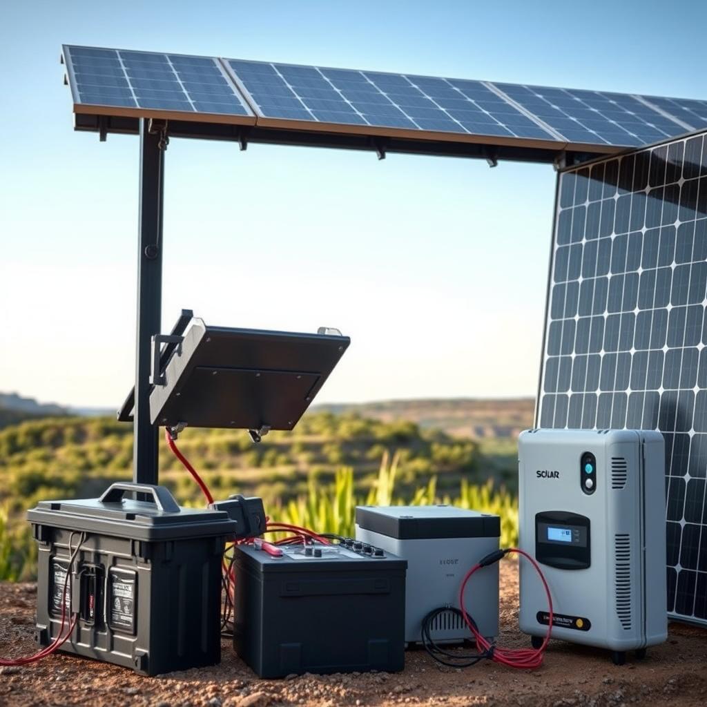 affordable solar generator setup