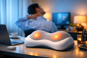 Cloud Wave Massage Pillow Recovery: Erase "Tech Neck" in 15 Minutes. The Recovery Your Vertebrae Have Been Waiting For.