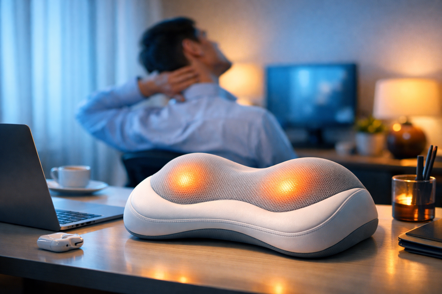 Cloud Wave Massage Pillow Recovery: Erase "Tech Neck" in 15 Minutes. The Recovery Your Vertebrae Have Been Waiting For.