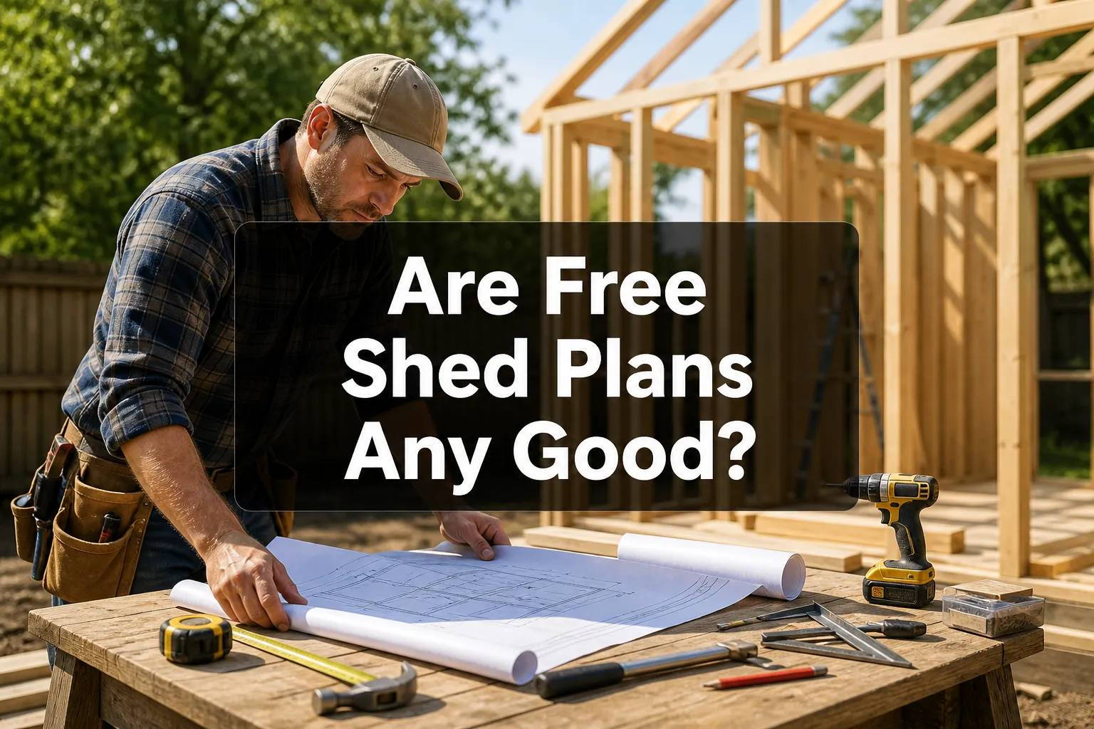 Are Free Shed Plans Any Good?