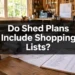 Do Shed Plans Come with a Lumber Shopping List?
