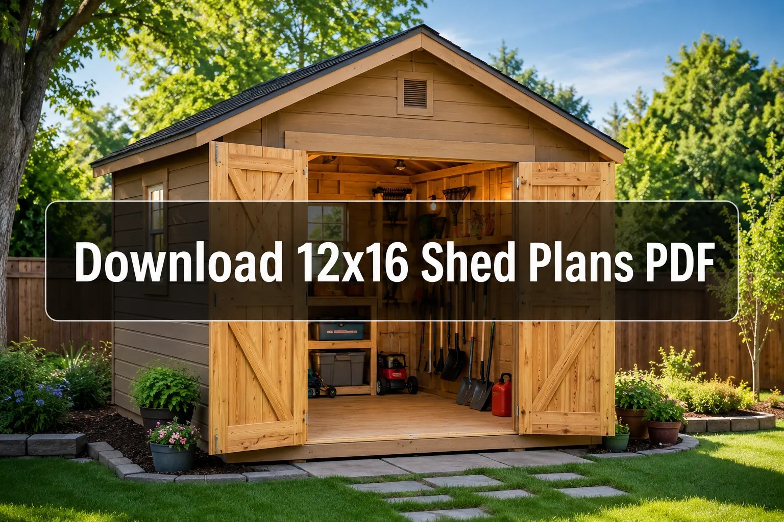Where Can I Download Printable 12x16 Shed Plans as a PDF?