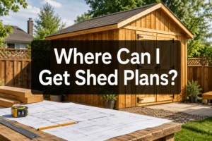 Where Can I Get Shed Plans with a Materials List and Cut List?