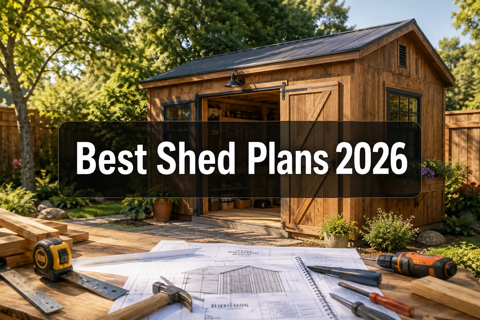 Where is the best place to buy downloadable shed plans in 2026?